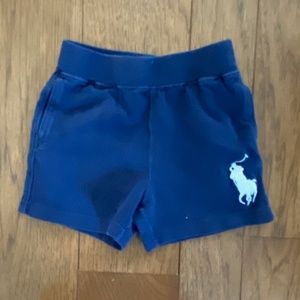 Polo by Ralph Lauren - Boys Blue Sweat Shorts (12 Months)